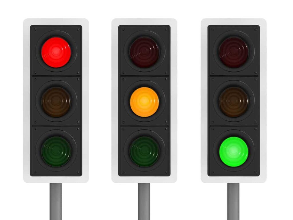 Safe Driving Recommendations #3: Stop on red. - Concept Car Credit
