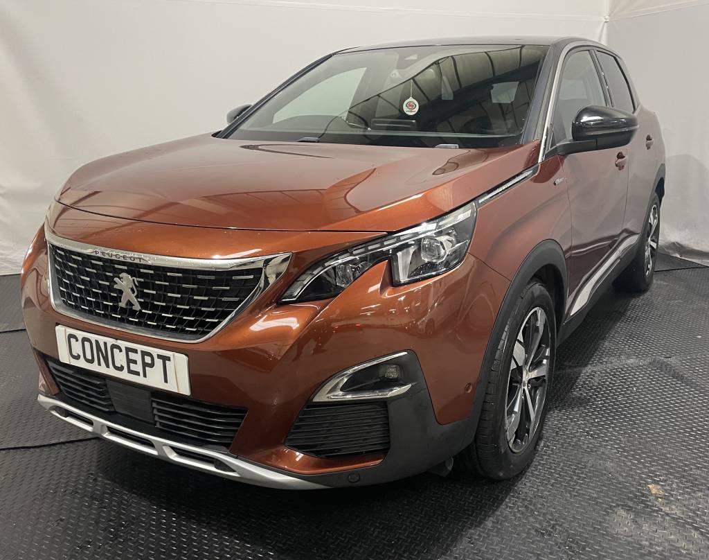 PEUGEOT 3008 DIESEL ESTATE 1.6 BLUEHDI 120 GT LINE 5DR EAT6
